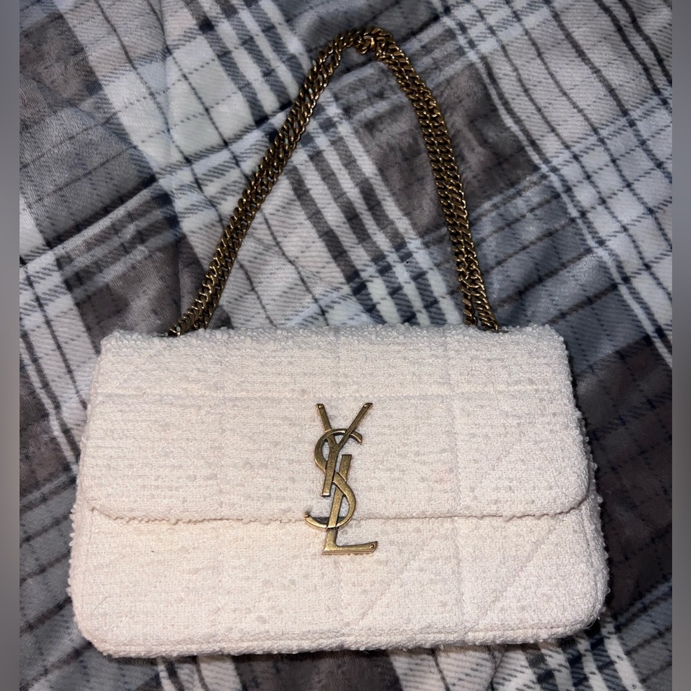 YSL Jamie Tweed wool Bag